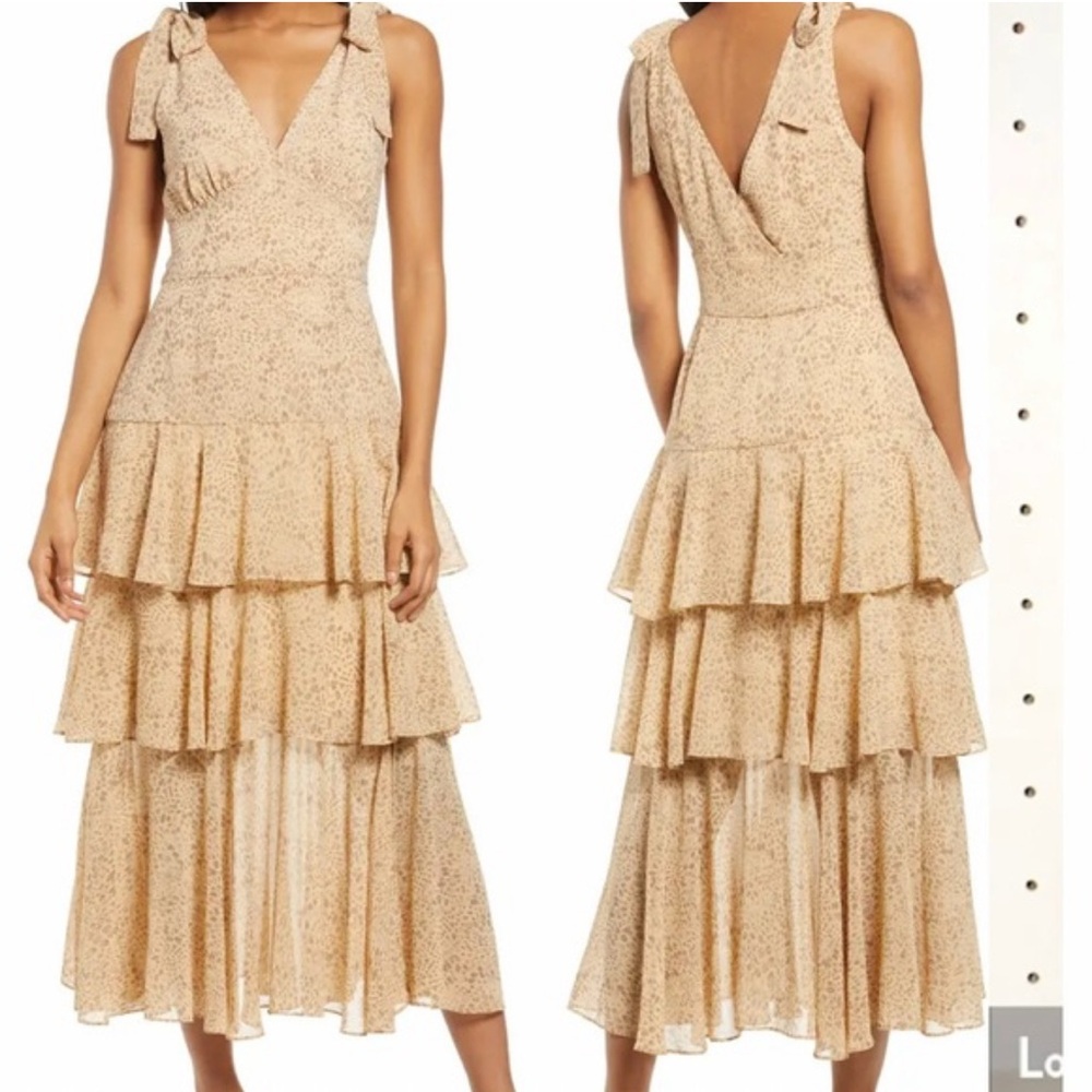 WAYF tiered dress - EUC - size 8 - Picture 1 of 9